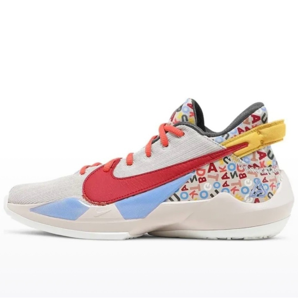 Nike Freak 2 (GS) DH3152 001 - Desert Sand/Gym Red-Sail Brand New